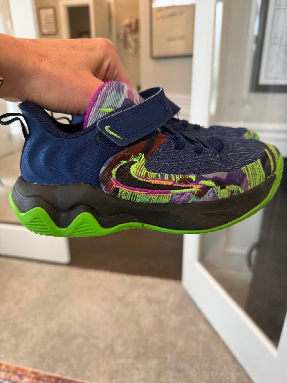 Nike Boys Little Kid Giannis Immortality IV Basketball Shoe - Size 2Y